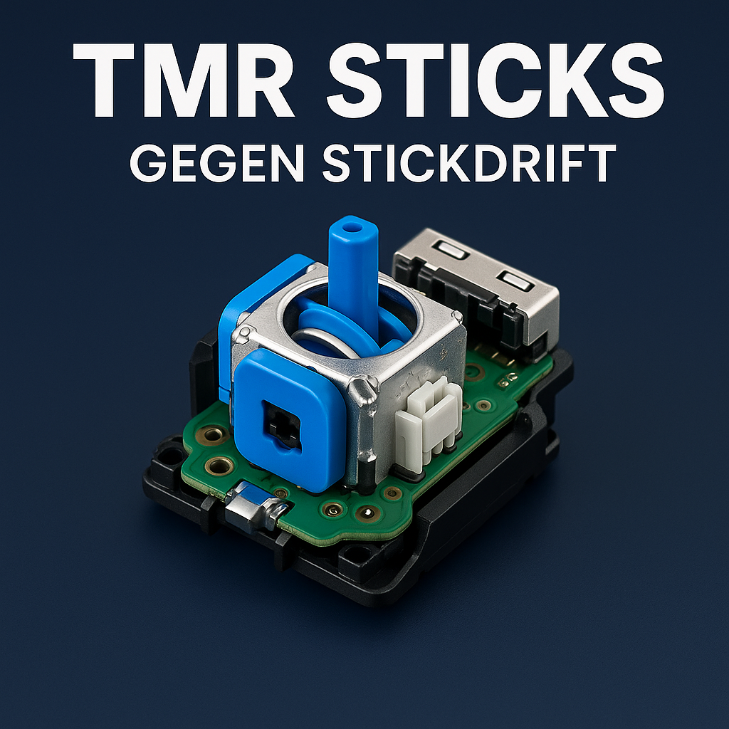 Playstation5 PS5 Stickdrift Reparatur – Halleffect / TMR Sticks Umbau Alle Modelle