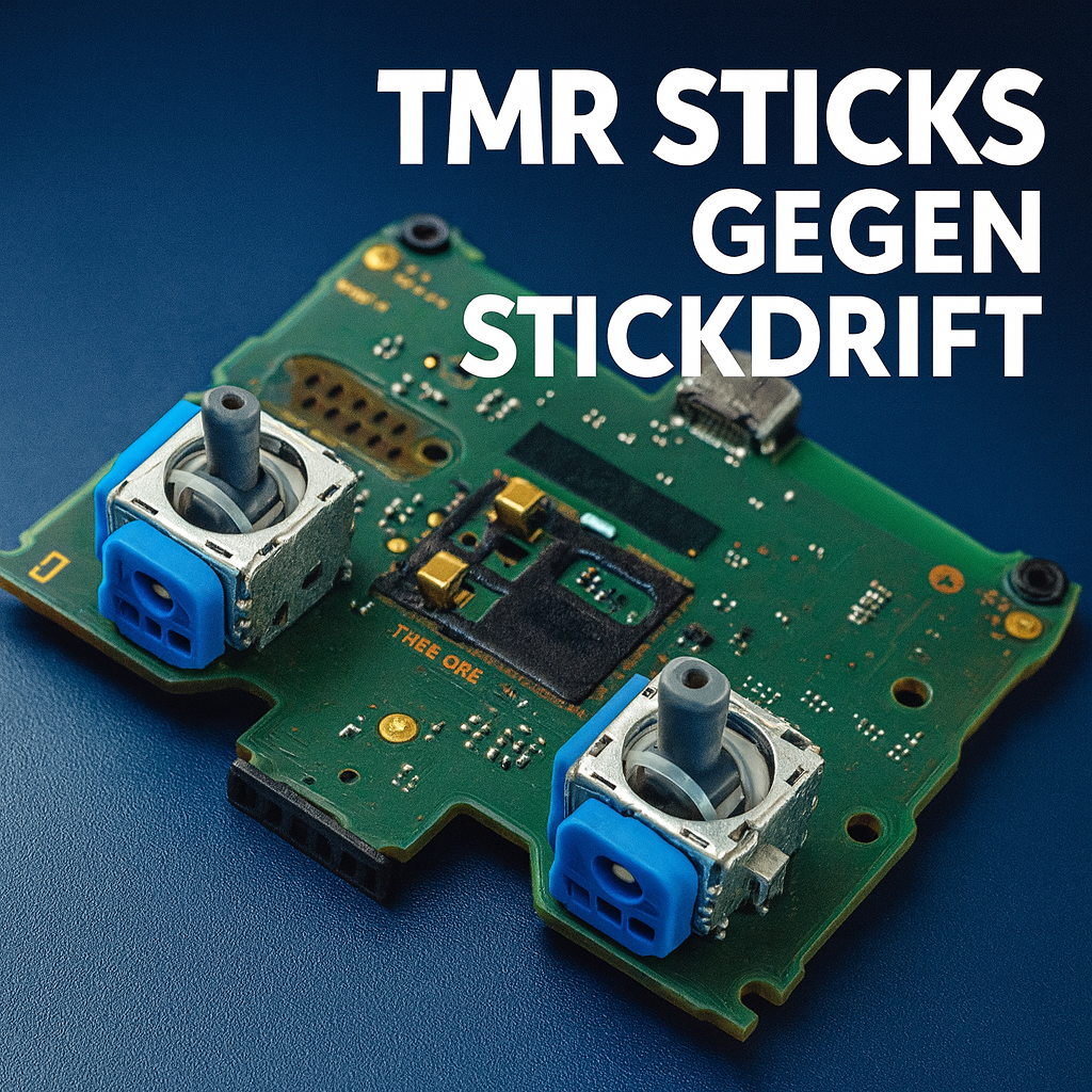 Playstation5 PS5 Stickdrift Reparatur – Halleffect / TMR Sticks Umbau Alle Modelle