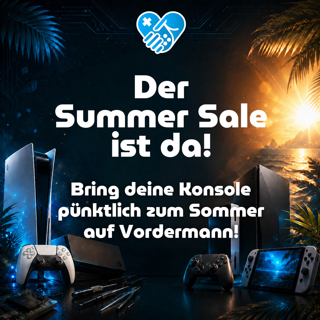 Summer Sale – 10% Rabatt auf alle Konsolen-Reparaturen