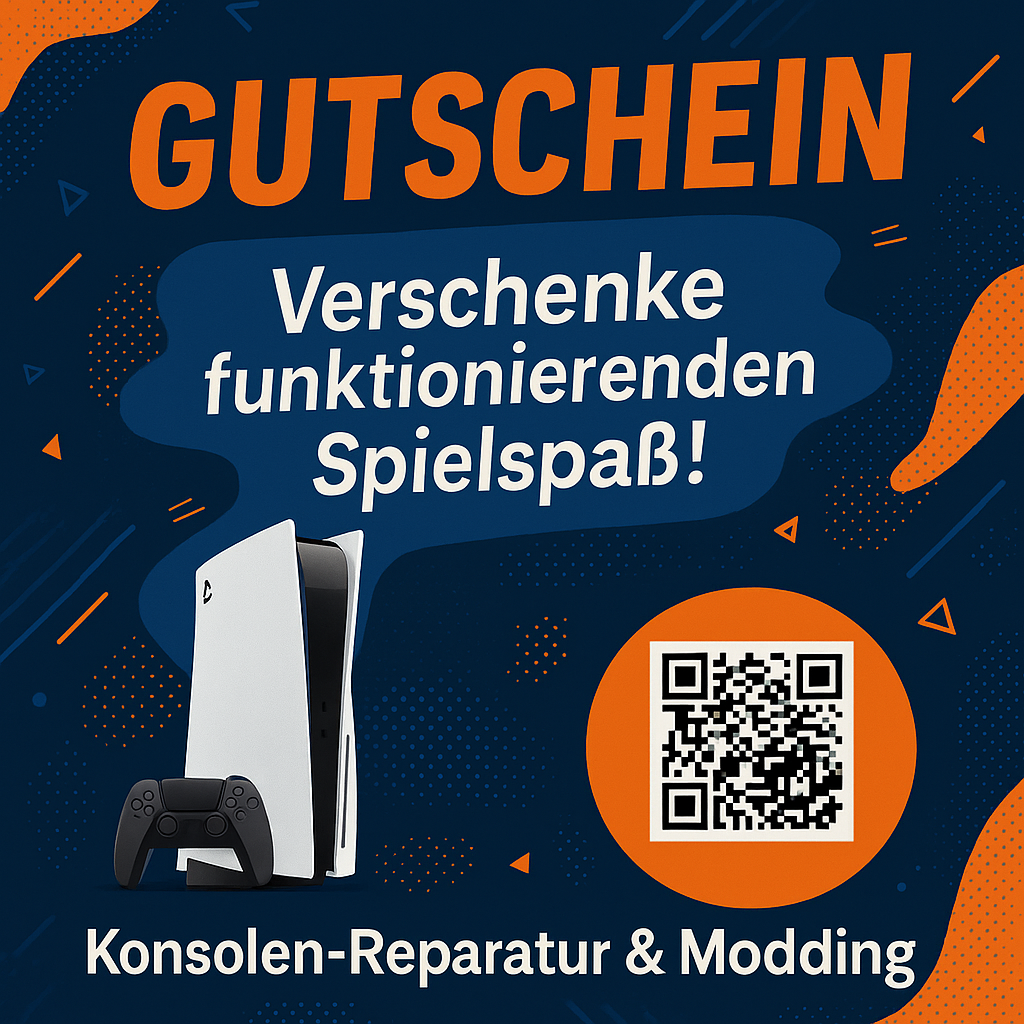 🎟Konsolen-Reparatur &amp; Modding Gutschein