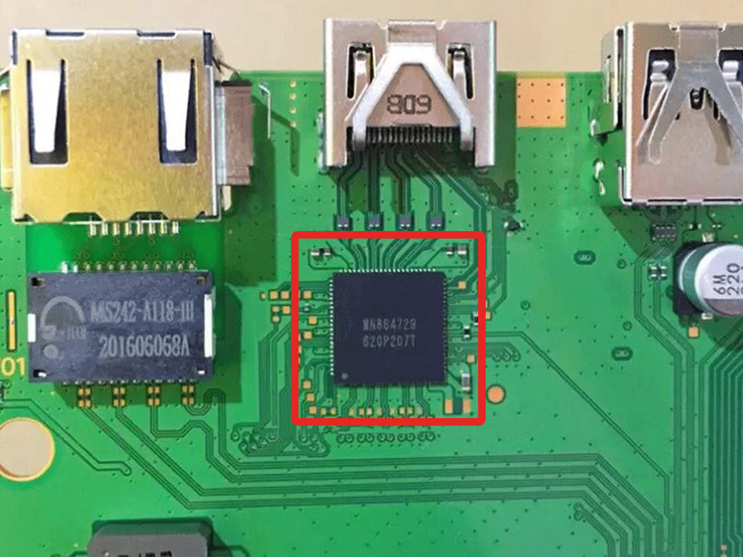 PS4-Pro HDMI-Chip Reparatur