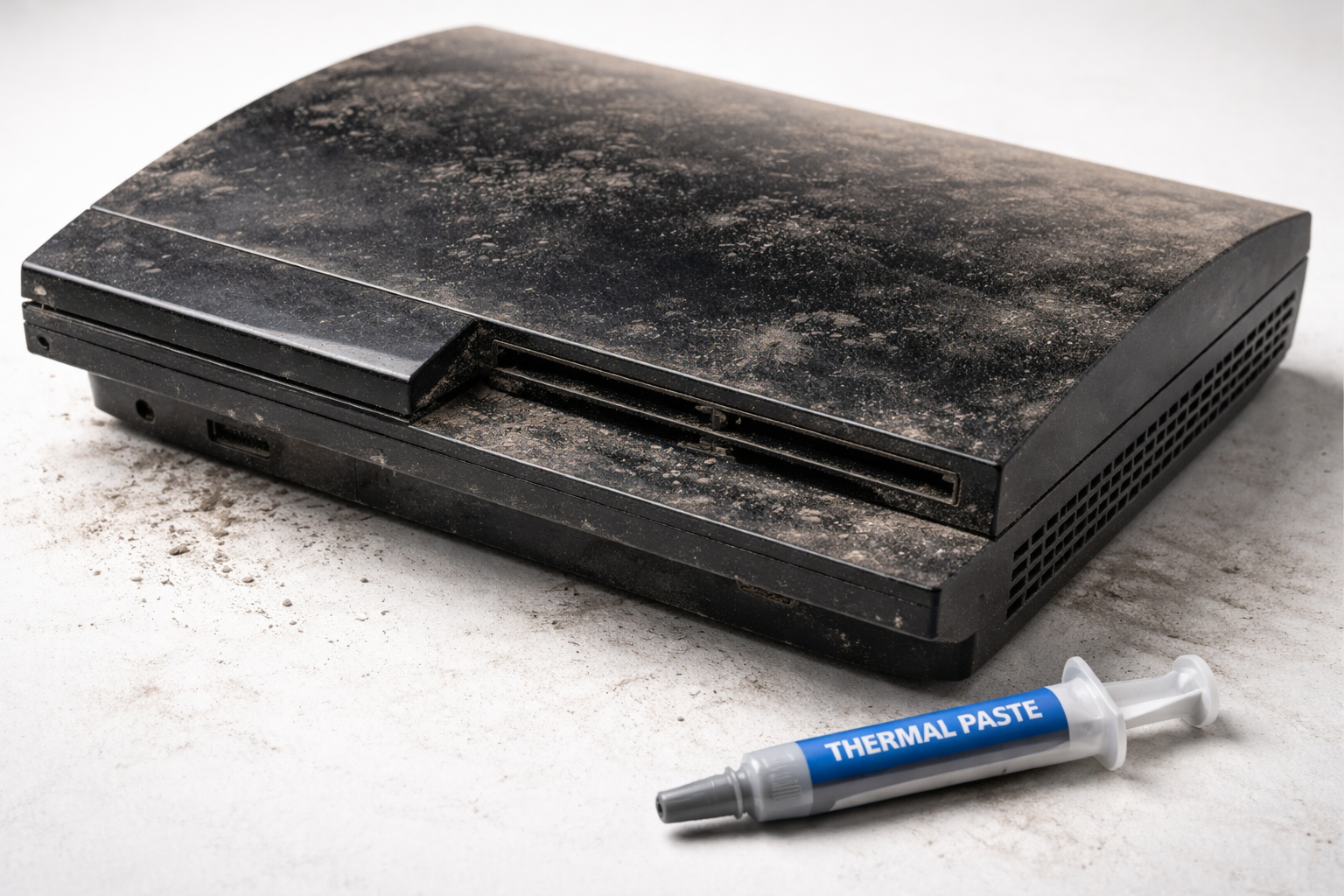 Playstation3 PS3 Reinigung & Wärmeleitpaste