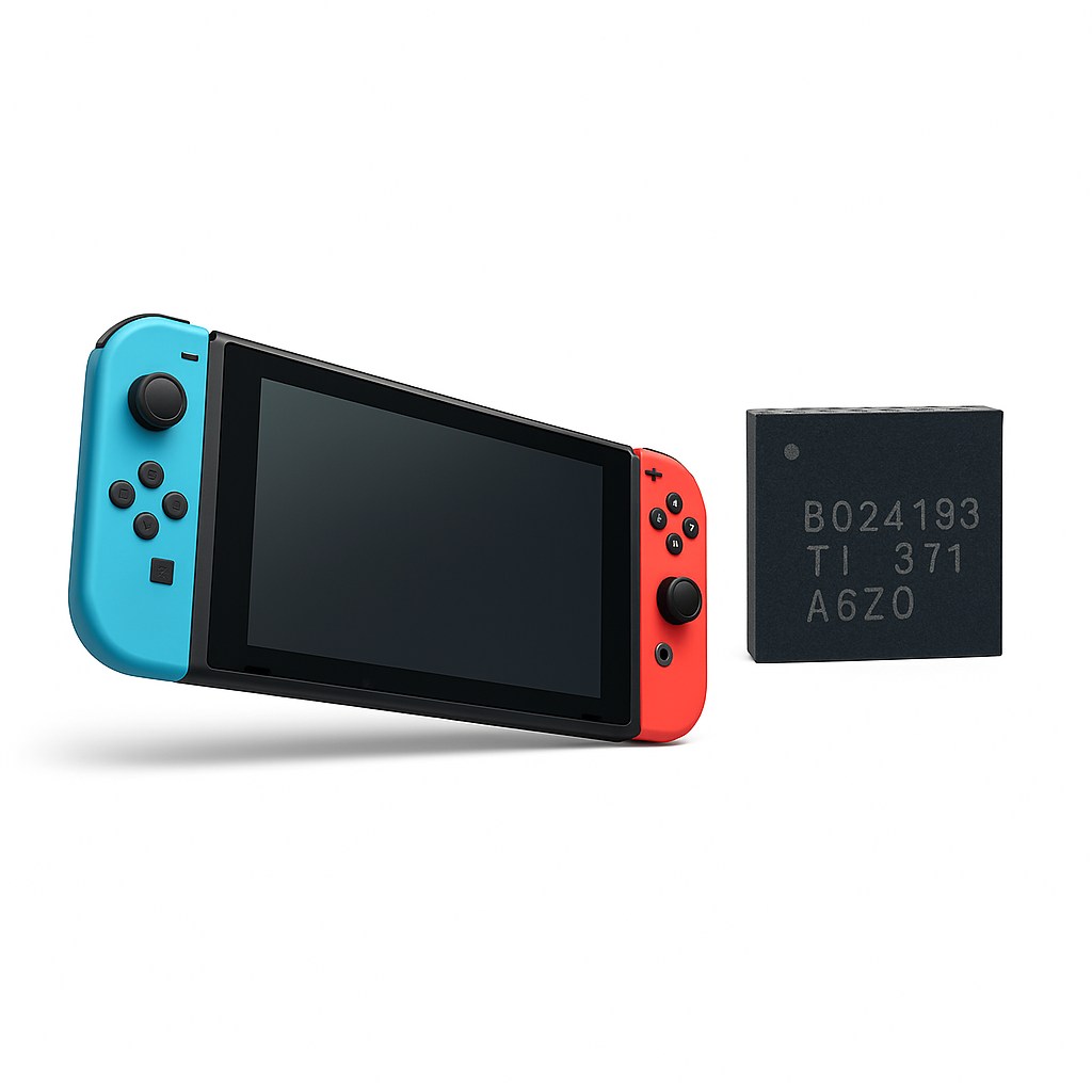 Nintendo Switch Classic Powermanagement Chip Reparatur