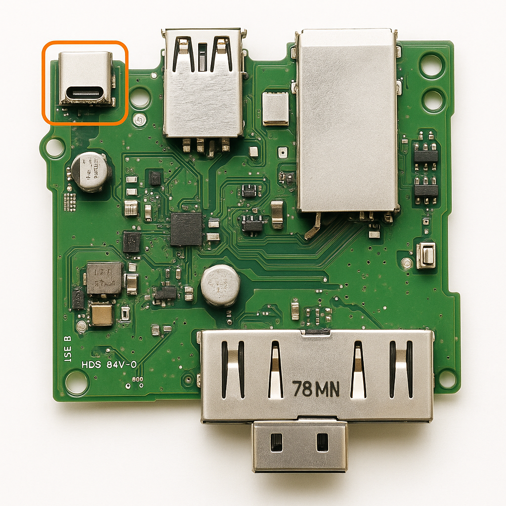 Nintendo Switch Classic USB-C Buchse Reparatur