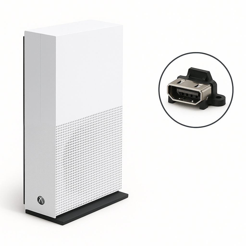 XBOX Series S HDMI Port Display Port Jack Connector Buchse Anschluss Original